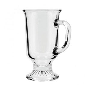 Glass Coffee Mugs and Saucers