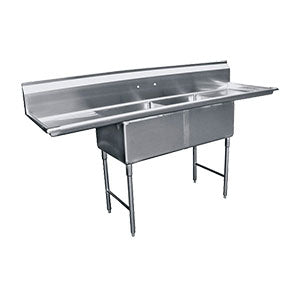 2 Compartment Sinks