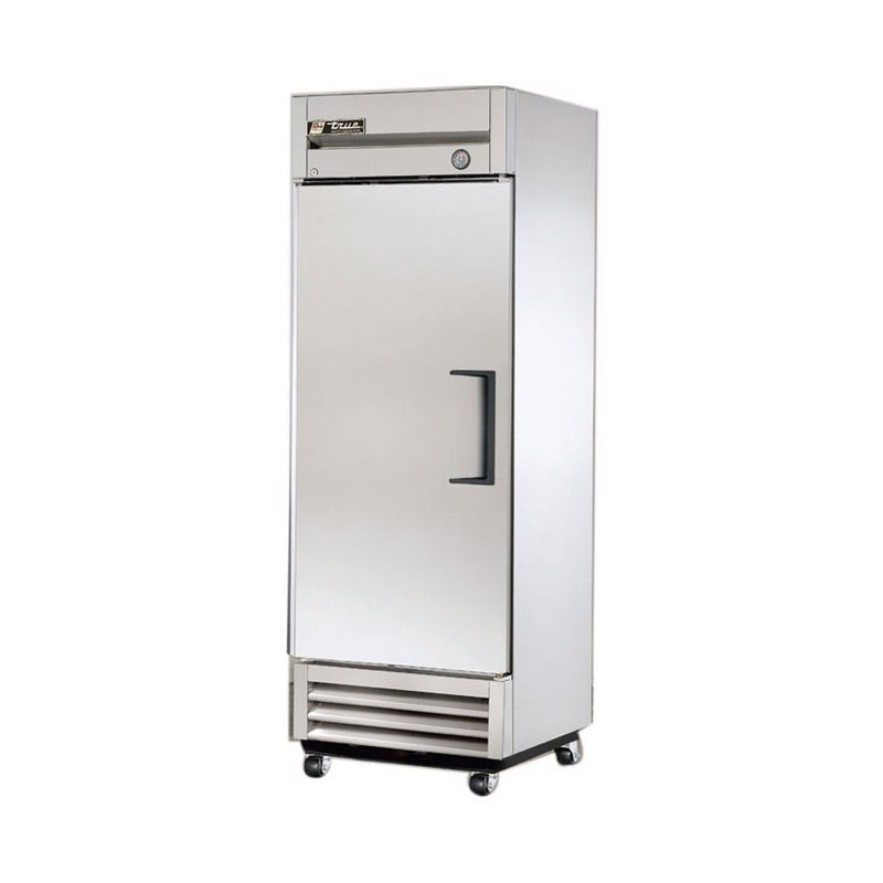 True T-19-LH T-Series Solid Door Reach-in Refrigerator, 1 Section, Left Hinged